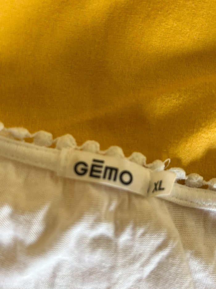 Débardeur sans manches en viscose blanc gémo femme XL été - photo numéro 6