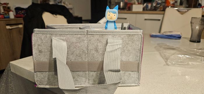 Sac de rangement pour tonies box neuf violet - photo numéro 2