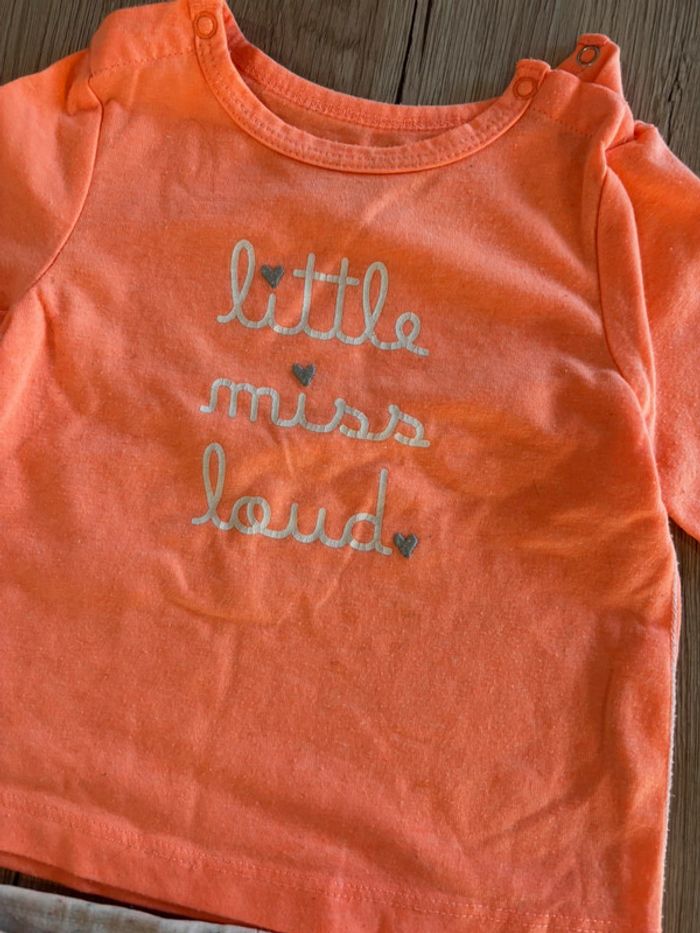 Ensemble bébé fille 12mois JBC - photo numéro 3