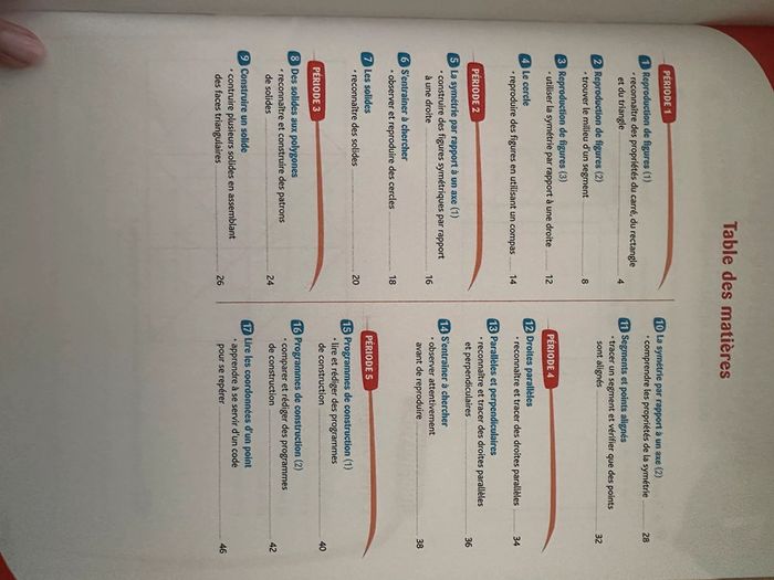 Livret la tribu des maths cahier de géométrie cm1 - photo numéro 2