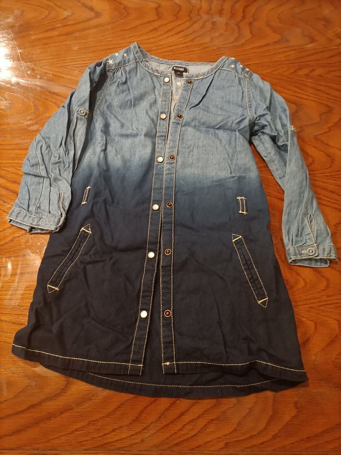 Chemisier long fille 3 ans