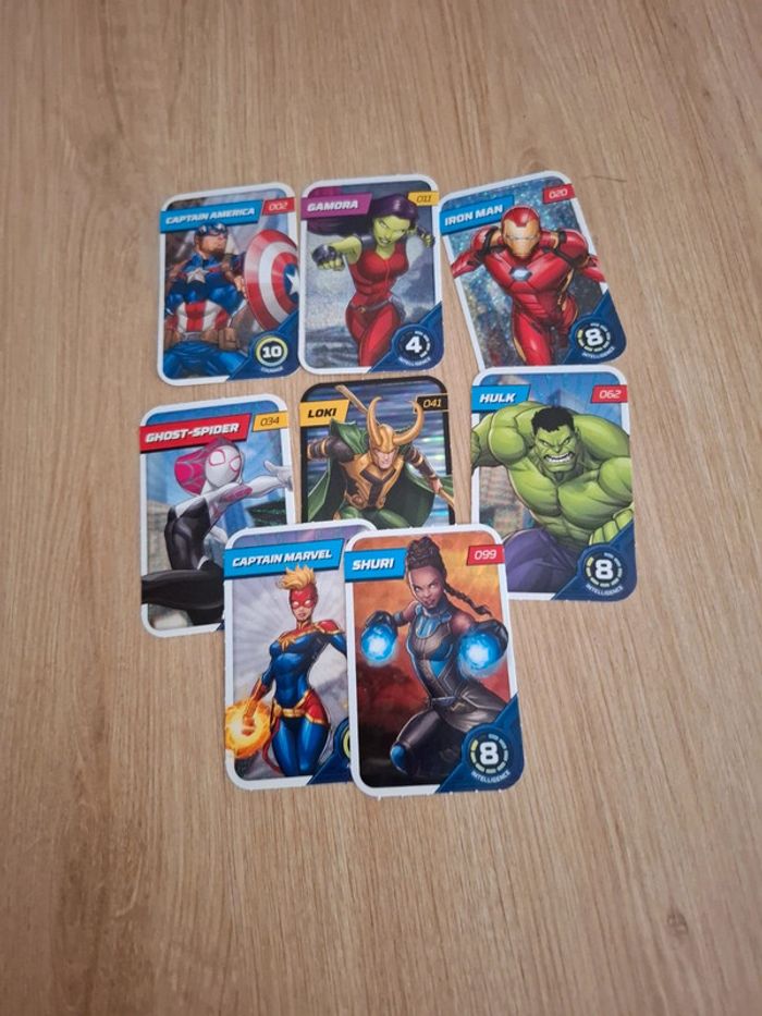 cartes marvel leclerc 2023