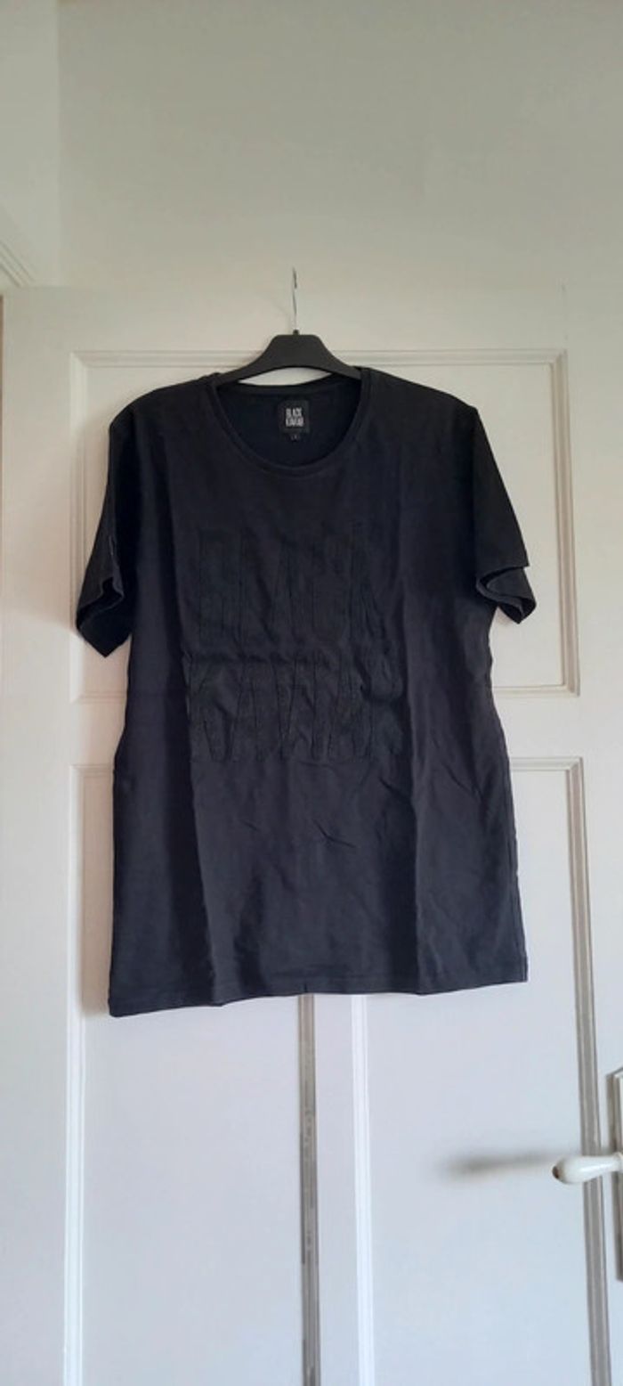 T-shirt Black Kaviar L noir