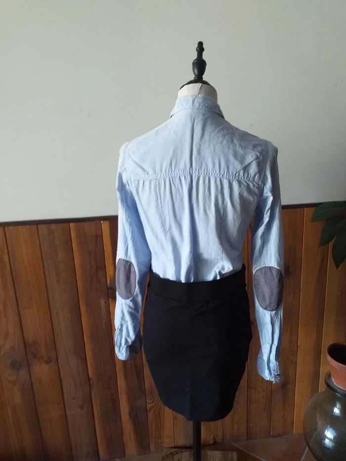 Chemise bleu avec poches - photo numéro 2