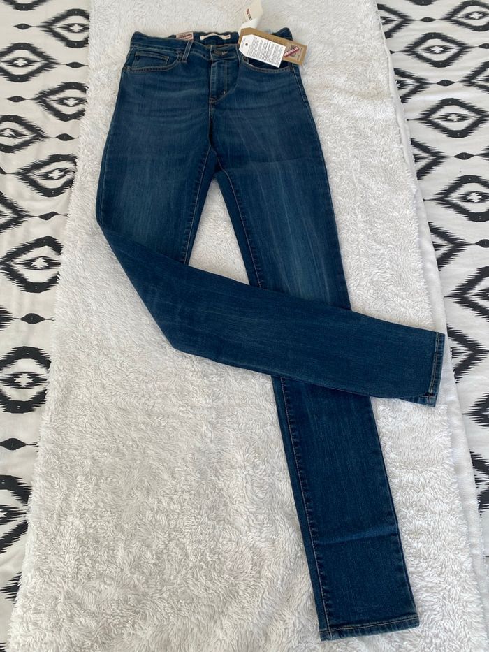 Pantalon jeans bleu foncé - photo numéro 3