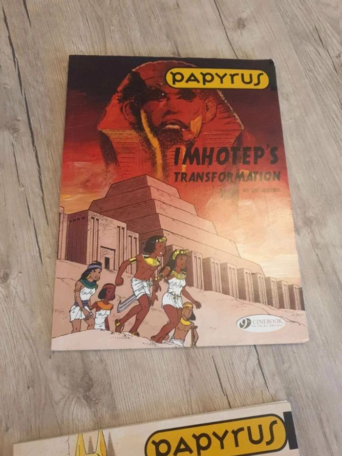 Lot de 2 bande dessinée Papyrus - photo numéro 2