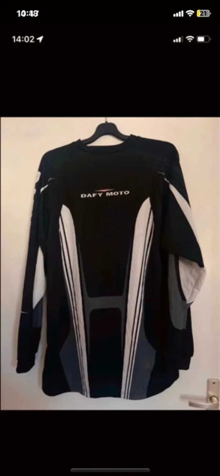 T-shirt motocross. - photo numéro 3