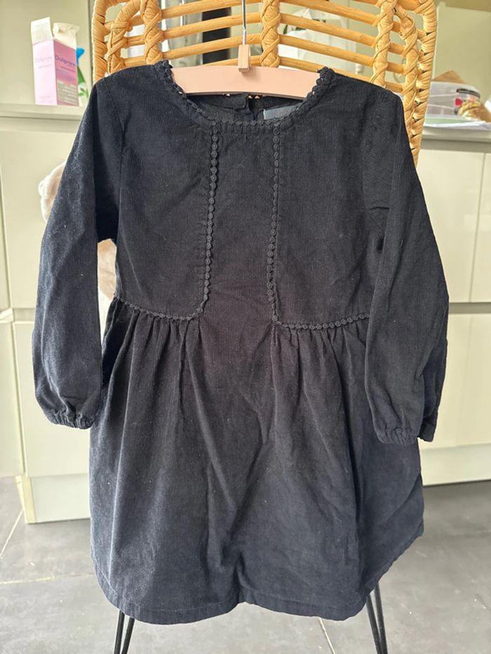 Robe 3 ans velours