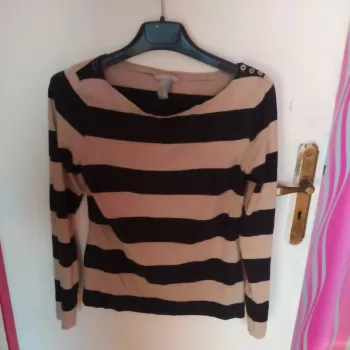 399- haut manche longue, H&M, taille M