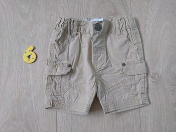 Short bermuda beige garçon Gémo 6 mois