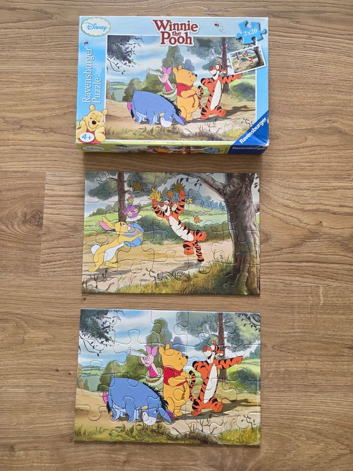 Lot puzzle enfants Disney et animaux - photo numéro 3