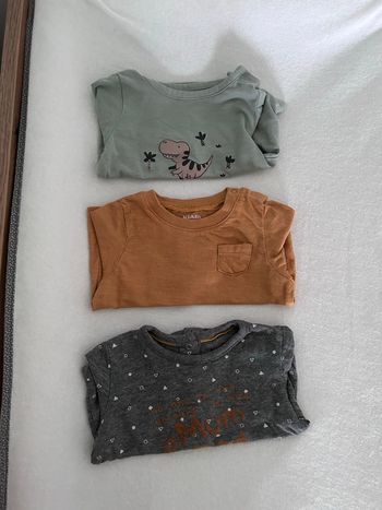 Lot t-shirt manche longue bébé 
