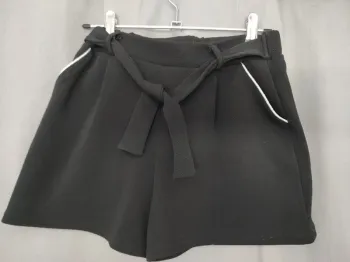 Short noir fille élégant 12 ans