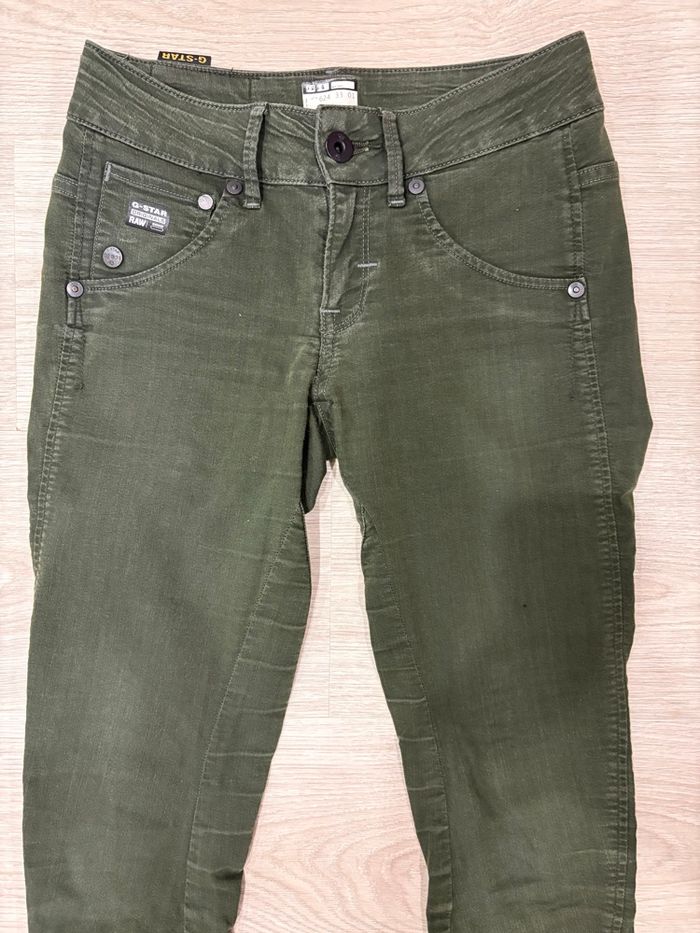 Pantalon vert kaki Gstar - photo numéro 8