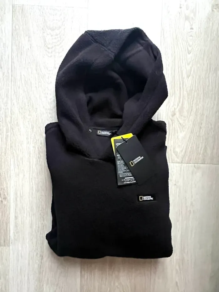 Veste polaire à capuche National Geographic Korea taille L neuve avec étiquette et sac