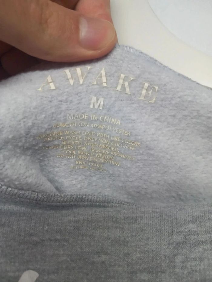 Pull/Sweat Vintage Gris imprimé - photo numéro 5