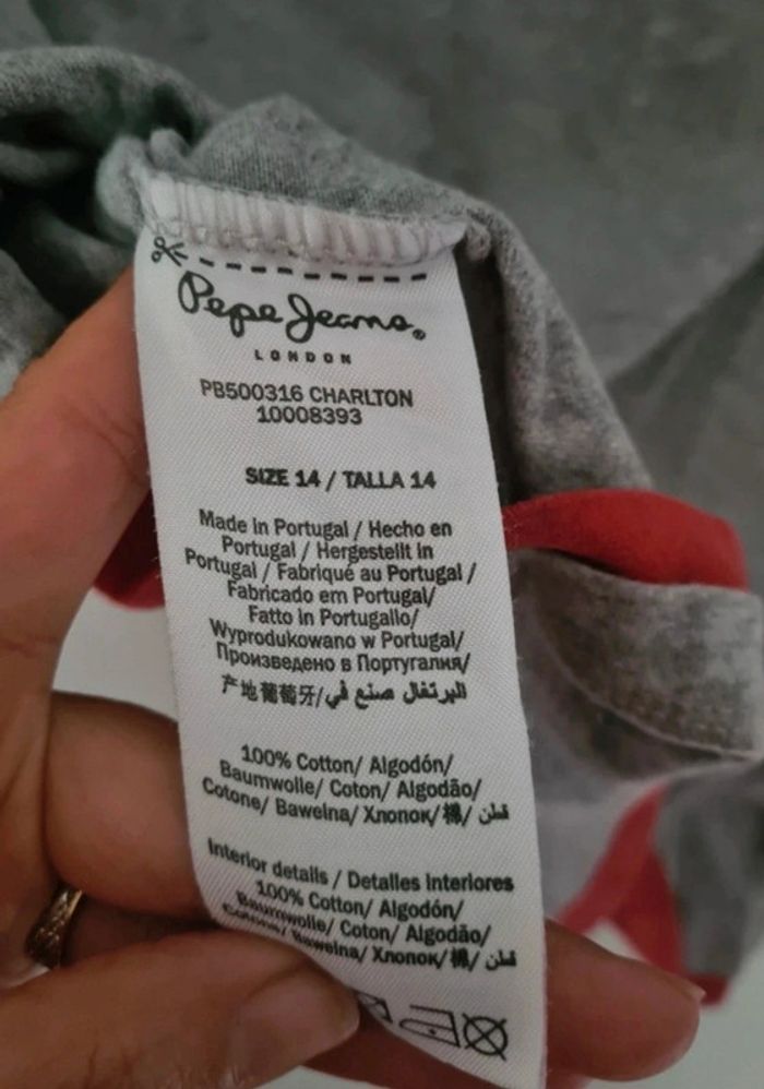 Tee-shirt à manches longues Pepe Jeans 14 ans - photo numéro 5