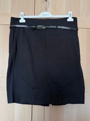 Jupe noire habillée Phildar t.44