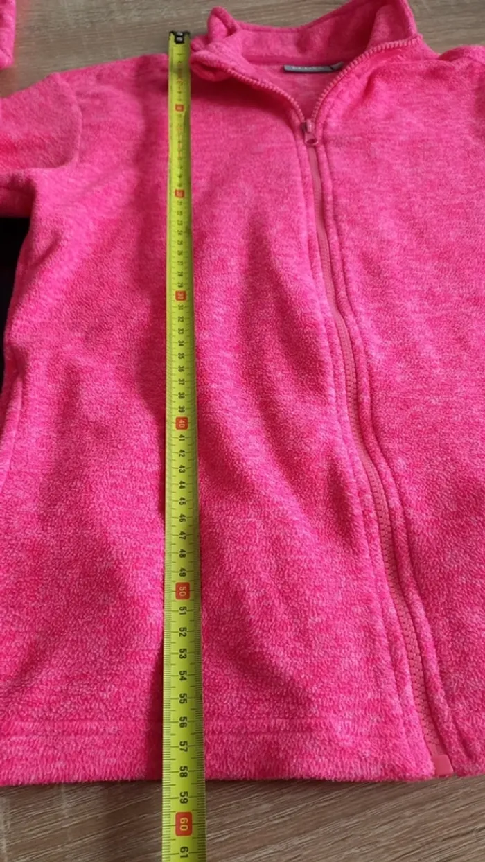Gilet polaire rose fluo S /M - photo numéro 7