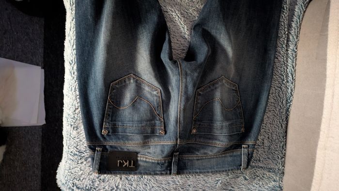 Jeans bleu délavé - photo numéro 5