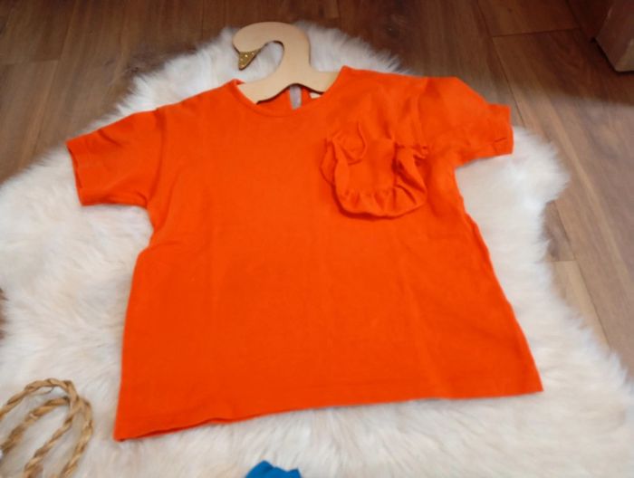 Lot été fille 5 ans 🌸 short Okaïdi+ t-shirt catimini - photo numéro 7