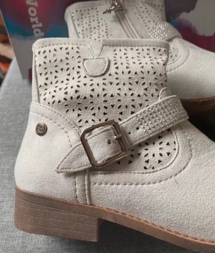 Bottes bottines effet Nubuck XTI taille 36 Neuves - photo numéro 3