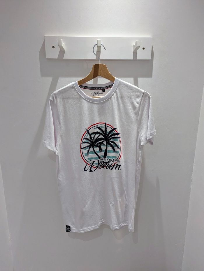 T-shirt blanc Summer dream Taille S (taille petit)