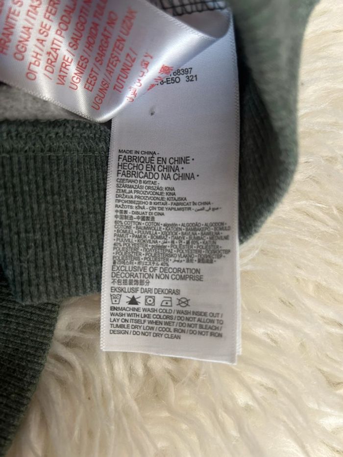 Garçon 👦🏻 Sweat a capuche levi’s kaki taille 8 ans - photo numéro 6