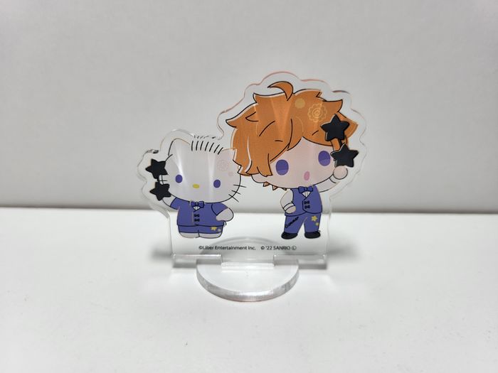 Tenma Sumeragi A3 X Sanrio Kitty Acrylic Figurine 2D Stand