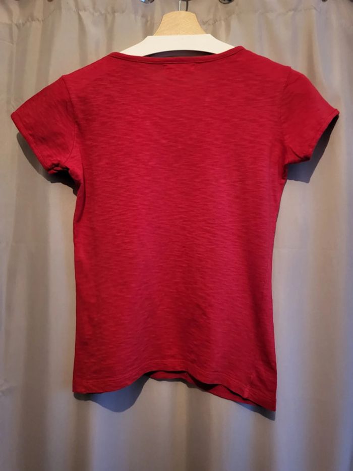 Tee-shirt imprimer rouge , S - photo numéro 4