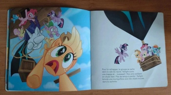 Livre avec 6 figurines My Little Pony The Movie - photo numéro 4