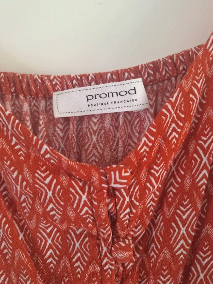 Robe longue à motifs Promod - photo numéro 4