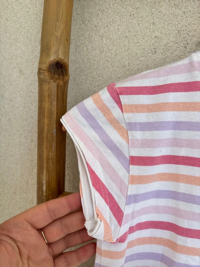 t-shirt marinière colorée - photo numéro 3
