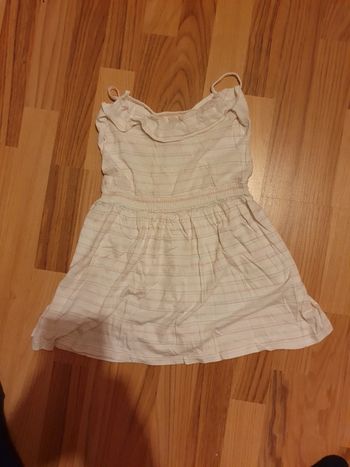 robe légère kiabi 5 ans blanche