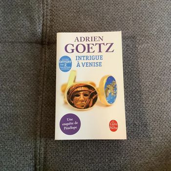 Livre intrigue à Venise