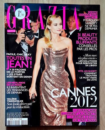 Magazine Grazia mai 2012 spécial Cannes