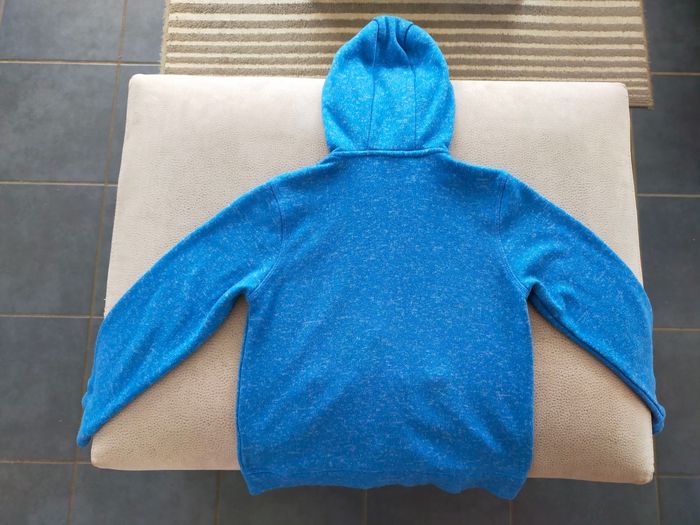 Veste/gilet zippée bleue chaude à capuche garçon 8/ 10ans  CRIVIT SPORTS by Lidl - photo numéro 2