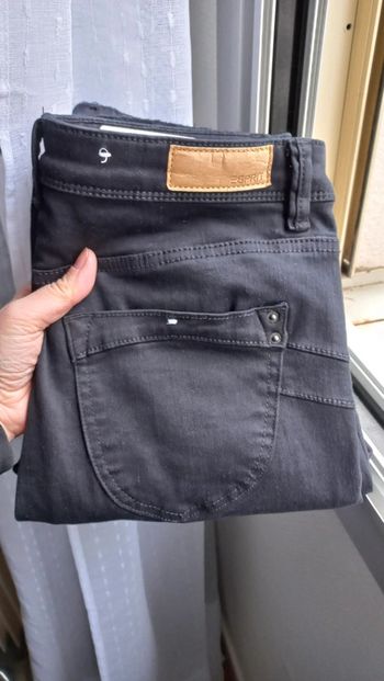 Jeans esprit noir skinny