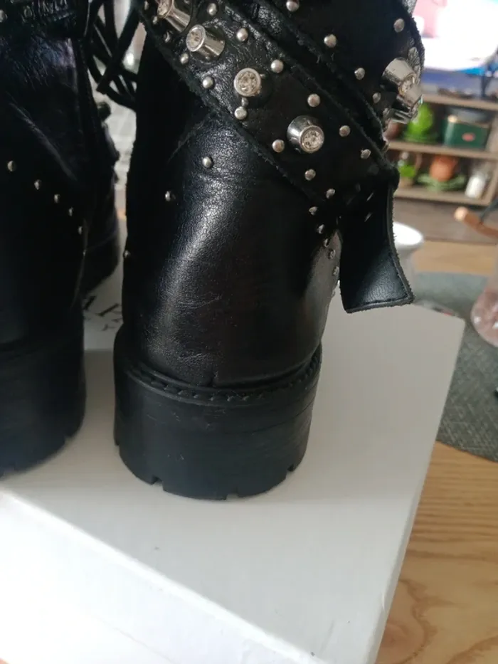Bottines Zara noir - photo numéro 6