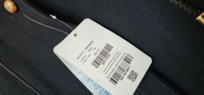 Manteau Caban Laine Saint James Taille 40 - photo numéro 7