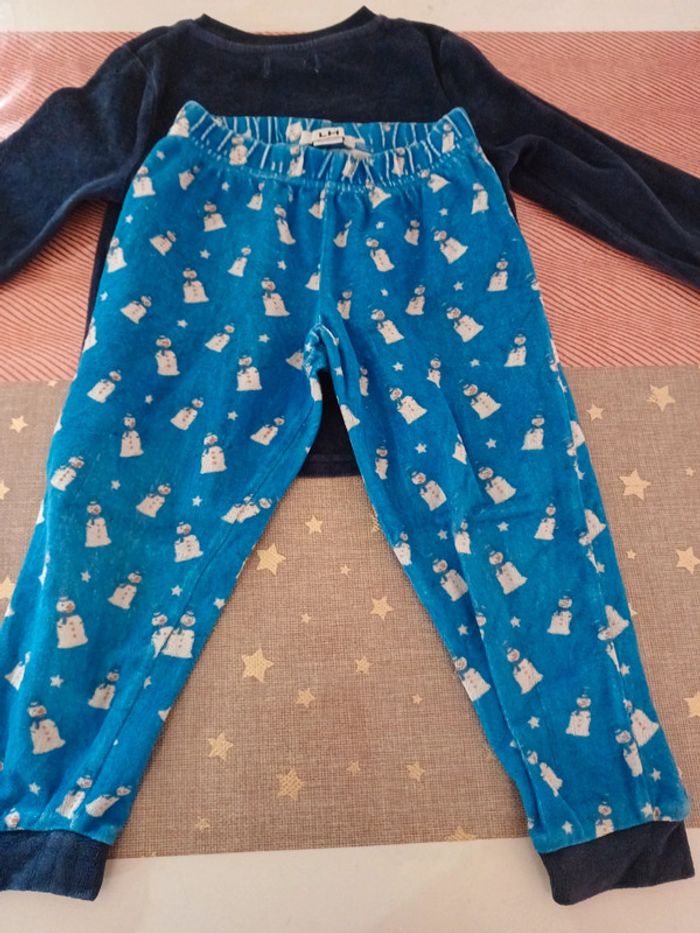 Pyjama velours 3ans LH - photo numéro 7