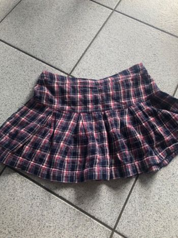 Jupe à carreaux