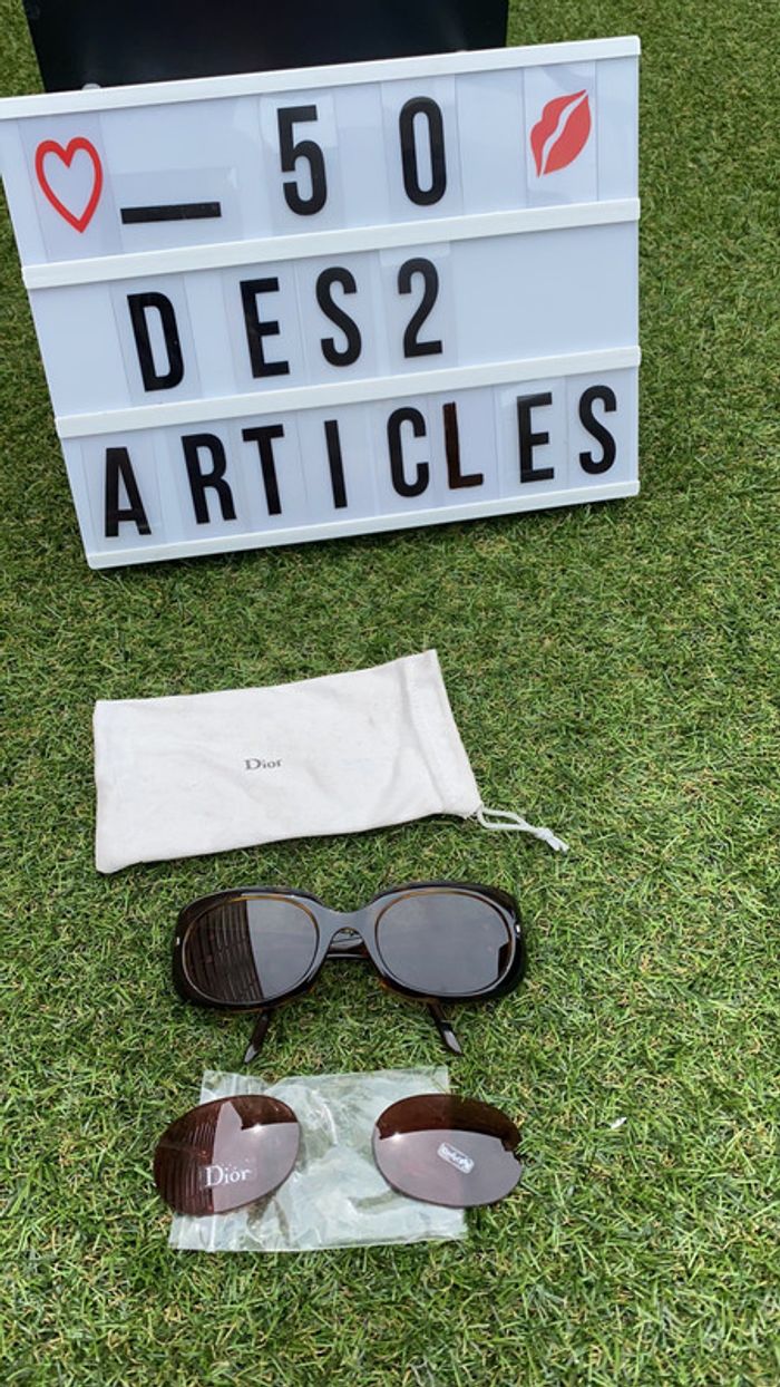 Lunette de soleil Dior