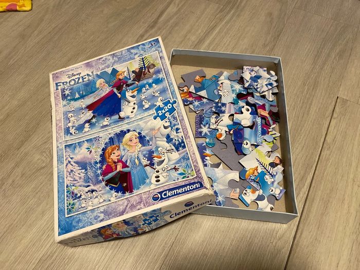 Puzzle reine des neiges : Achat occasion | Puzzles Clementoni Prématuré ...
