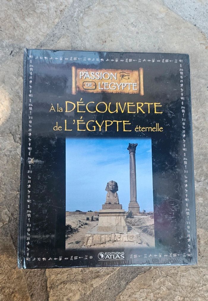 🪷livre a la découverte de l Égypte éternelle