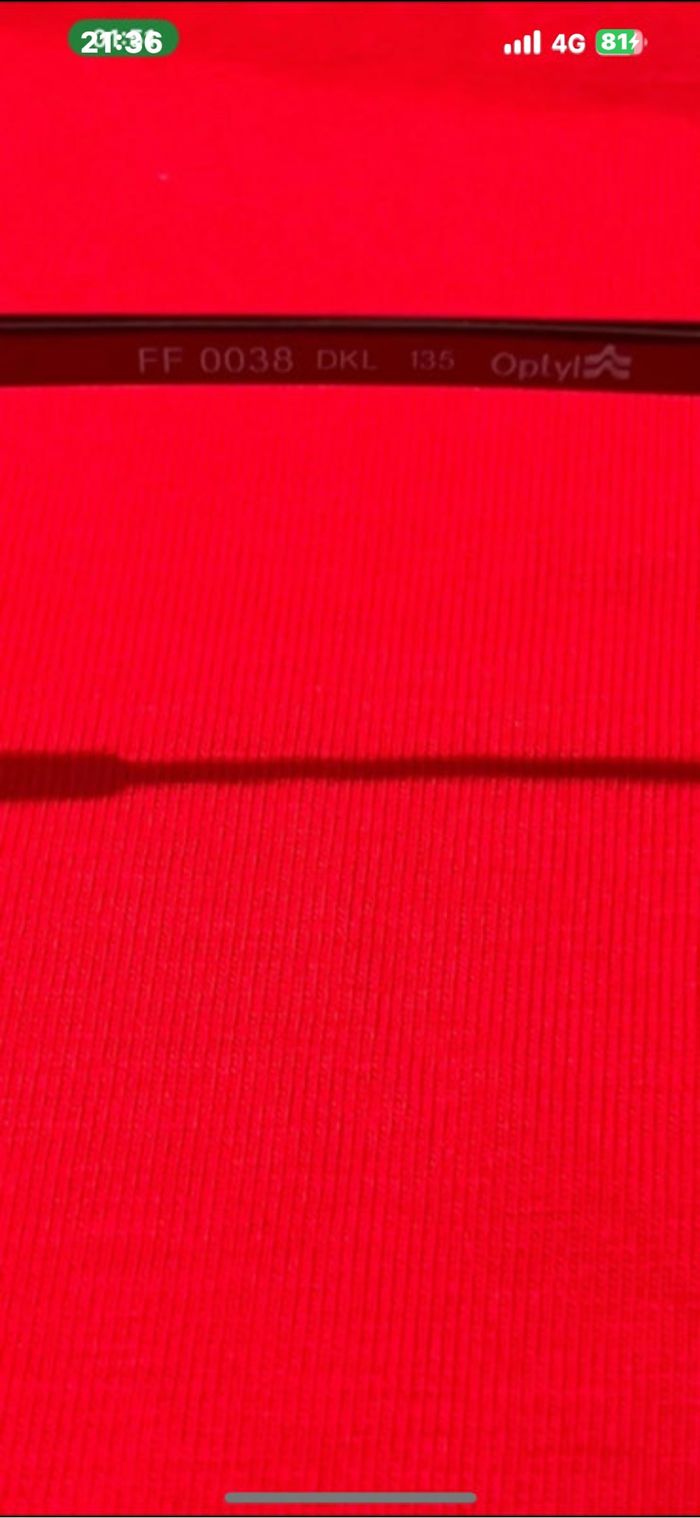 Lunette de vue fendi neutre neuf et jamais porter - photo numéro 5