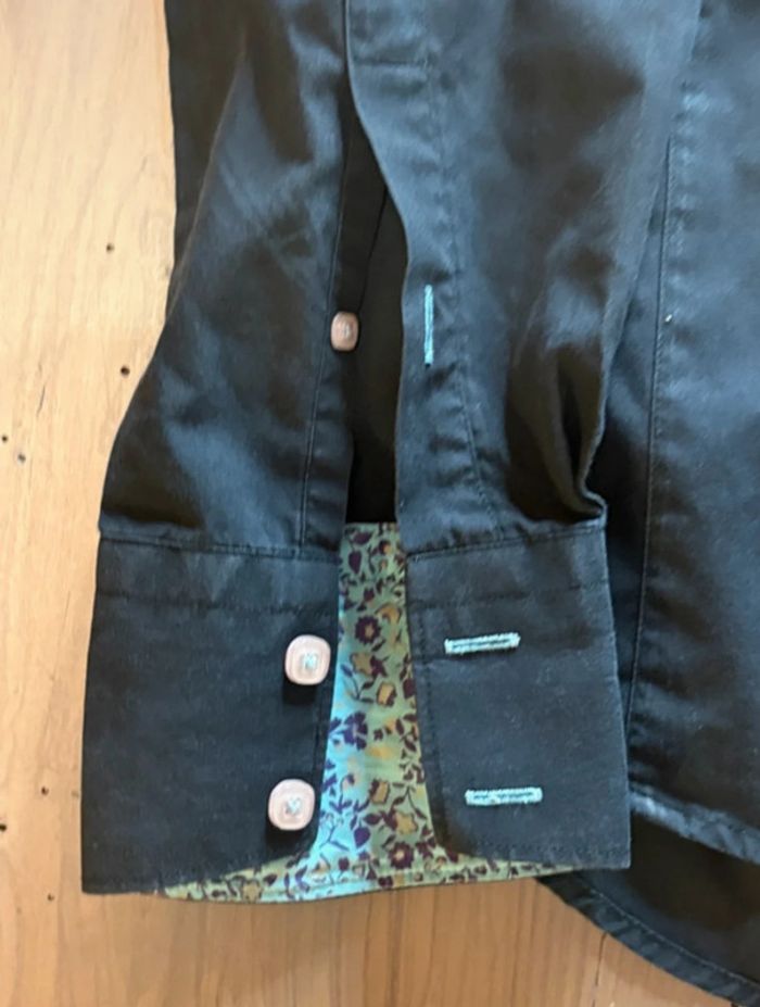 Chemise homme noire taille L Slim fit - photo numéro 6