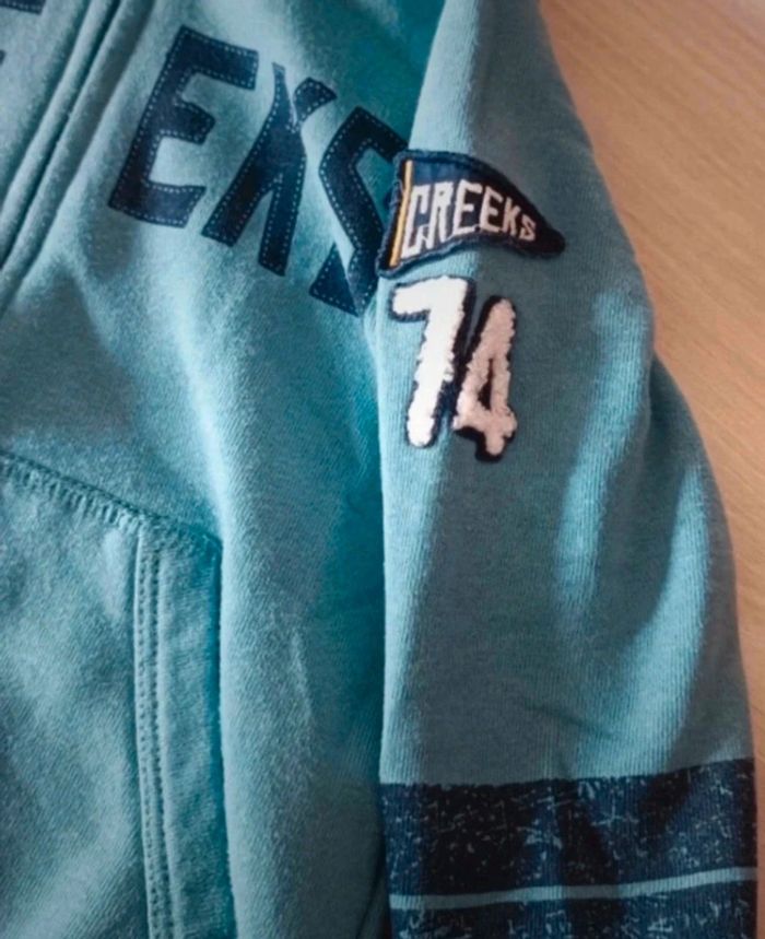 Veste zippé bleu garçon 3ans Creeks - photo numéro 2