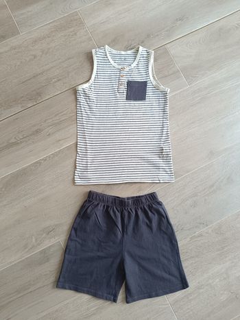 Pyjama short garçon 9 ans