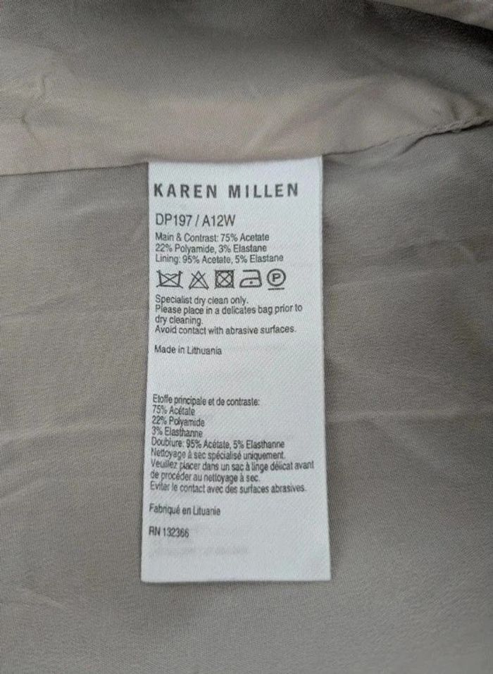 Robe chic satinée - Karen Millen - taille 40 - photo numéro 8